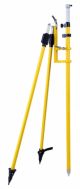 Xpert XPBH2 Yellow Heavy Duty 2.15 Meter Prism Pole With Bipod