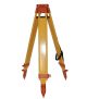 Xpert XWTS-F3 Flat Head Wooden Total Station Tripod